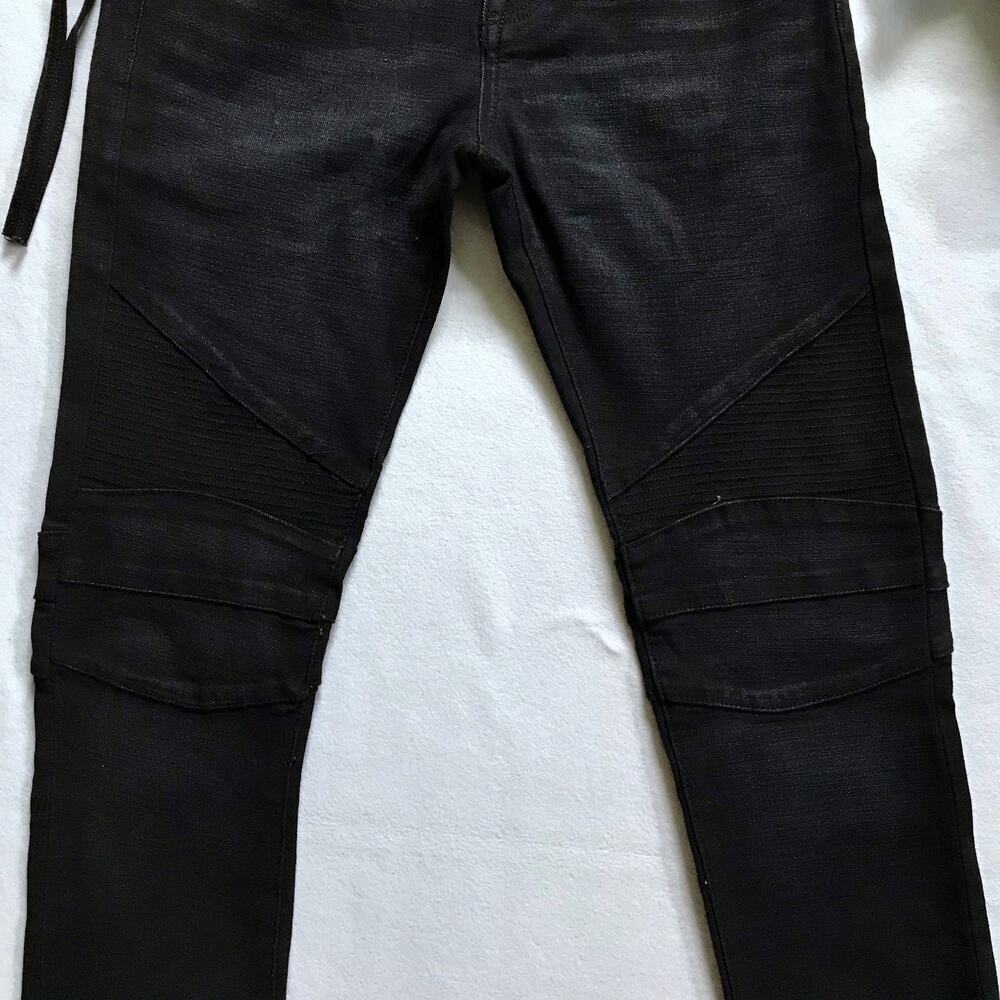 Cote De Nuits NWT Black Skinny Jeans Men 32/32 - Picture 5 of 11